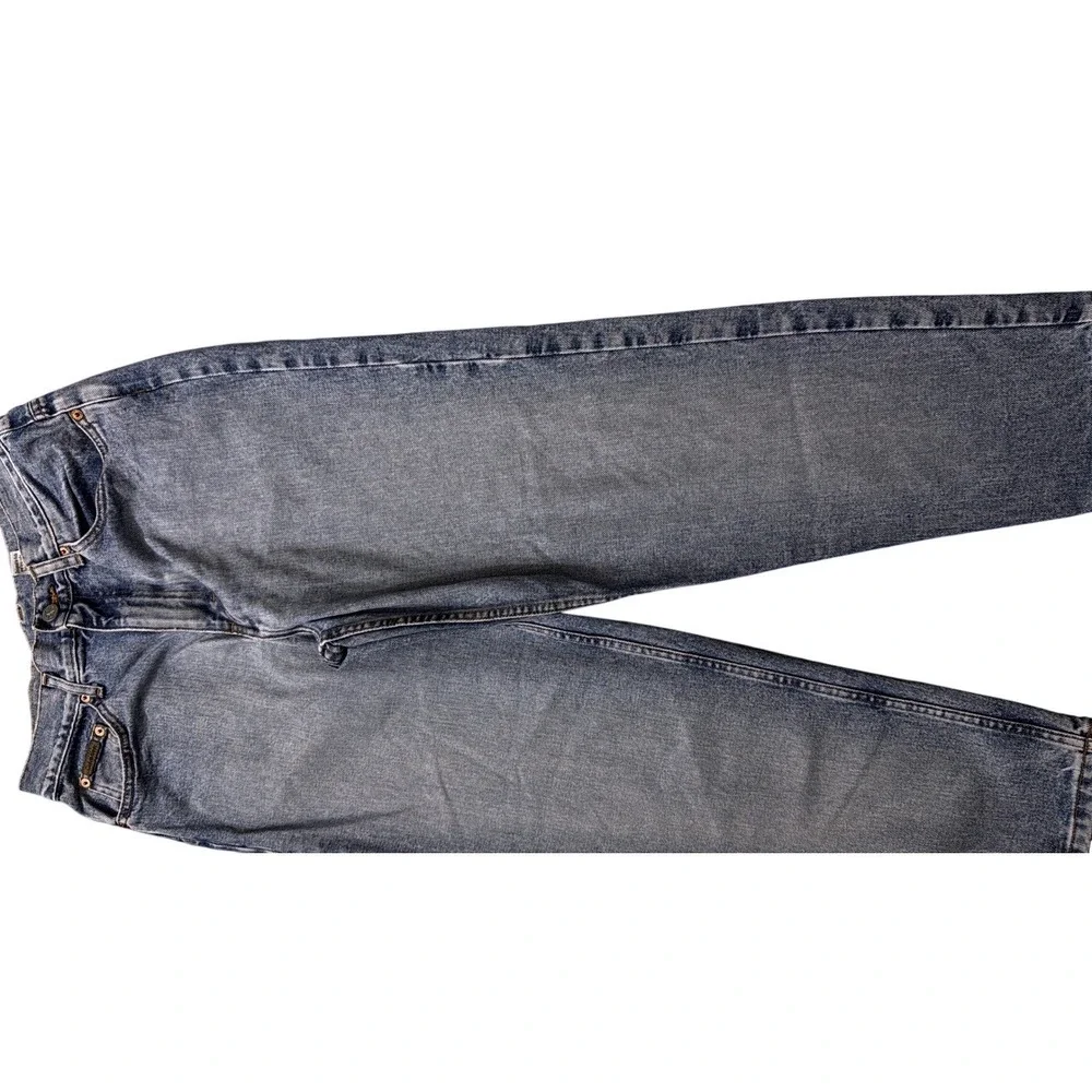 Vintage Calvin Klein Jeans Womens 12 Light Wash‎ HighRise TaperedMade USA AA28